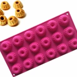 ProductGoods - Mini Tulband Vorm - Siliconen - 18 Stuks- Chocoladevorm - Cakevorm - Bakvorm || -Maxwell & Williams winkel 550x475 4
