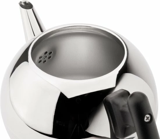 Bredemeijer - Theepot Bella Ronde 1,2L Vlakke Bodem Zwart Beslag- Dubbelwandig 8 Bredemeijer - Theepot Bella Ronde 1,2L Vlakke Bodem Zwart Beslag- Dubbelwandig - Afbeelding 6