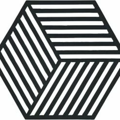 Zone Denmark Hexagon Onderzetter - Zwart -Maxwell & Williams winkel 550x477 6