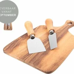 Gusta® Gusta - Kaasplankje - Kaasmesjes - Borrelplank - 25x17cm -Maxwell & Williams winkel 550x482 2