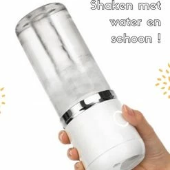 Blend In - Blender To Go - Smoothie Maker - Oplaadbare Mini Blender - Smoothies & Shakes - Draadloos & Draagbaar - Fruit Mixer - USB Oplaadbaar - 350ML - Roze -Maxwell & Williams winkel 550x492 6