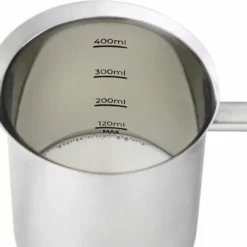 Silberthal - Melkopschuimer - Handmatige Melkopschuimer - 400 Ml - Zilver - Roestvrijstaal - Melkschuimer - Cadeau 13 Silberthal - Melkopschuimer - Handmatige Melkopschuimer - 400 Ml - Zilver - Roestvrijstaal - Melkschuimer - Cadeau -Maxwell & Williams winkel 550x494 3