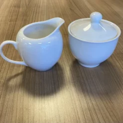 Balmoral Castle Melk En Suiker Set Wit Porselein