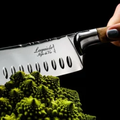 Laguiole Style De Vie Santokumes Luxury Line - 17cm - Olijfhout -Maxwell & Williams winkel 550x502 8