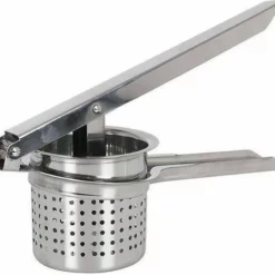 Aardappelpers Pureeknijper Pureerder Pureestamper Aardappelpureerder Aardappelfijnmaker - Inox Quttin -Maxwell & Williams winkel 550x513 1