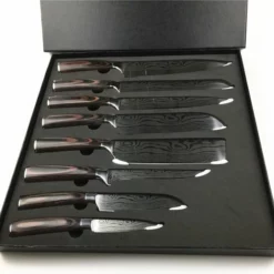 All4you Japanse Messenset - Japanse Messen - Koksmessen Set- Damascus Mes - 9 Delige Messenset 13 All4you Japanse Messenset - Japanse Messen - Koksmessen Set- Damascus Mes - 9 Delige Messenset -Maxwell & Williams winkel 550x521 2