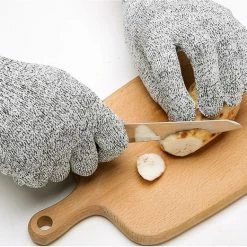 Oestermes Set Met Snijbestendige Handschoenen - Veilig Oesters Openen - Snijwerende Handschoenen - Keuken Accessoires - Bruin | Lobster Family -Maxwell & Williams winkel 550x522 2