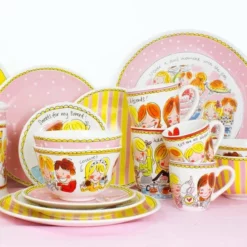 Blond Amsterdam EB Bord 18 Cm Love -Maxwell & Williams winkel 550x527 2