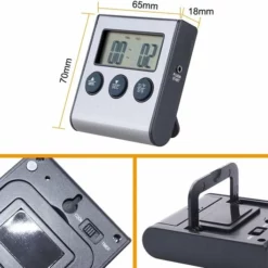 Lemi's Goods Vleesthermometer - Digitaal - Oventhermometer - Inclusief Wekker Functie - BBQ Thermometer - Kernthermometer - Temperatuurmeter -Maxwell & Williams winkel 550x528 2