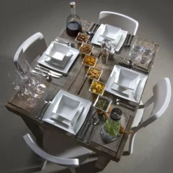 Maxwell & Williams East Meets West - Diep Bord - 22 X 22cm -Maxwell & Williams winkel 550x531 2