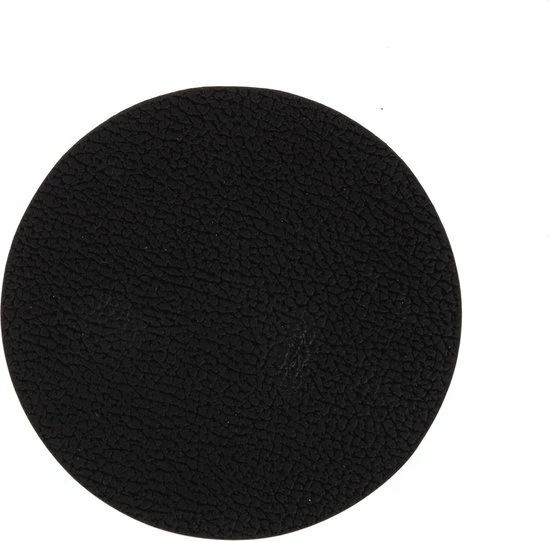 Jay Hill Onderzetters Leer - Zwart / Cognac - Dubbelzijdig - ø 10 Cm - 6 Stuks 5 Jay Hill Onderzetters Leer - Zwart / Cognac - Dubbelzijdig - ø 10 Cm - 6 Stuks - Afbeelding 3