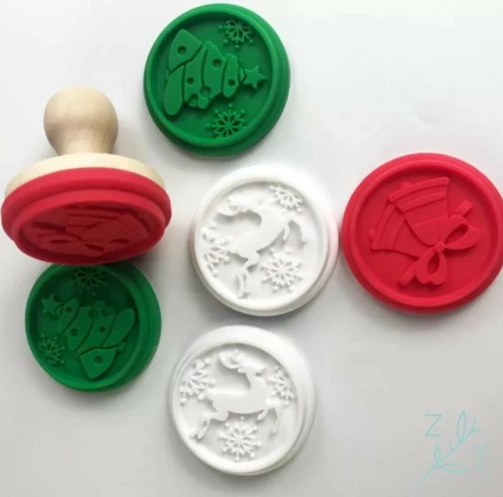 ZijTak - Koekjesstempel - Koek Stempel - Kerst - Hert - Kerstboom - Bakken - Hout - Silicone 3 ZijTak - Koekjesstempel - Koek Stempel - Kerst - Hert - Kerstboom - Bakken - Hout - Silicone