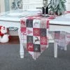 Merkloos Kerst Tafelloper – Kerst Tafelkleed - 180 X 36 – Rood Wit Zwart -Maxwell & Williams winkel 550x544 9