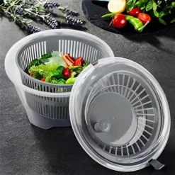 Excellent Houseware Slacentrifuge 5,0L - Sladroger - Ø25,5 Cm - Blauw -Maxwell & Williams winkel 550x546 1