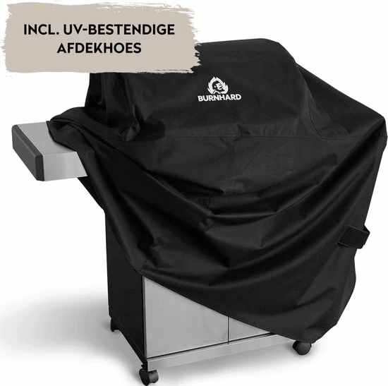 Burnhard Gas BBQ FRED Deluxe - 3 Branders - Keramische Infraroodbrander & Afdekhoes - Deluxe 17 Burnhard Gas BBQ FRED Deluxe - 3 Branders - Keramische Infraroodbrander & Afdekhoes - Deluxe - Afbeelding 15