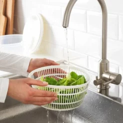 Excellent Houseware Slacentrifuge 5,0L - Sladroger - Ø25,5 Cm - Blauw -Maxwell & Williams winkel 550x548 1