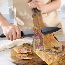 PAUDIN RC3 Professioneel RVS Keramisch Gecoat Vleesmes 20 Cm - Vlijmscherp Keukenmes Gemaakt Van Hoogwaardig Roestvast Duits Carbonstaal - Zwarte Non-Stick Keramische Coating - Extra Hygiënisch 16 PAUDIN RC3 Professioneel RVS Keramisch Gecoat Vleesmes 20 Cm - Vlijmscherp Keukenmes Gemaakt Van Hoogwaardig Roestvast Duits Carbonstaal - Zwarte Non-Stick Keramische Coating - Extra Hygiënisch -Maxwell & Williams winkel 550x549 10