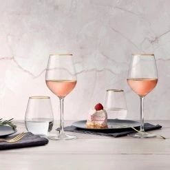 Libbey Waterglas Atlin - 350 Ml / 35 Cl - Set Van 6 - Ideaal Voor Het Kerstdiner - Gouden Rand - Klassiek - Feestelijk 11 Libbey Waterglas Atlin - 350 Ml / 35 Cl - Set Van 6 - Ideaal Voor Het Kerstdiner - Gouden Rand - Klassiek - Feestelijk -Maxwell & Williams winkel 550x549 15