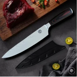 Roham Products RP Professioneel Japans Koksmes – 20cm - Inclusief Mesbeschermer – RVS Lemmet - Handvat Van Pakkahout - Geleverd In Geschenkdoos 14 Roham Products RP Professioneel Japans Koksmes – 20cm - Inclusief Mesbeschermer – RVS Lemmet - Handvat Van Pakkahout - Geleverd In Geschenkdoos -Maxwell & Williams winkel 550x550 103