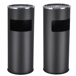 SONGMICS Staande Asbak Met Afvalbak - Sigarettenbak - Buitenasbak Met Prullenbak - Peukenpaal -Maxwell & Williams winkel 550x550 116