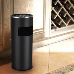 SONGMICS Staande Asbak Met Afvalbak - Sigarettenbak - Buitenasbak Met Prullenbak - Peukenpaal -Maxwell & Williams winkel 550x550 117