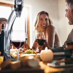 Olvy Wijn Decanteerder Deluxe - Complete Set - Wijn Beluchter - Wine Decanter - Wijn Accessoires 11 Olvy Wijn Decanteerder Deluxe - Complete Set - Wijn Beluchter - Wine Decanter - Wijn Accessoires -Maxwell & Williams winkel 550x550 202