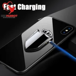 Merkloos Telefoon Aansteker | USB Oplaadbaar | Bevestigen Op Telefoon | Sigaretten Aansteker | Luxe Uitvoering | Altijd Aansteker Op Zak | Handige Aansteker | Leuke Aansteker -Maxwell & Williams winkel 550x550 261
