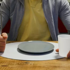 In Round Placemats Pakket – 4 Stuks – Lederlook Kunststof – Ovaal -Maxwell & Williams winkel 550x550 288