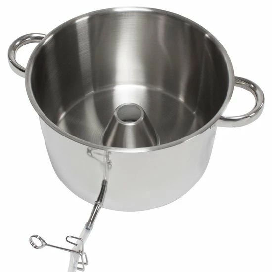 Tectake Stoomextractor - Ø 26 Cm - RVS - Inductie 5 Tectake Stoomextractor - Ø 26 Cm - RVS - Inductie - Afbeelding 3