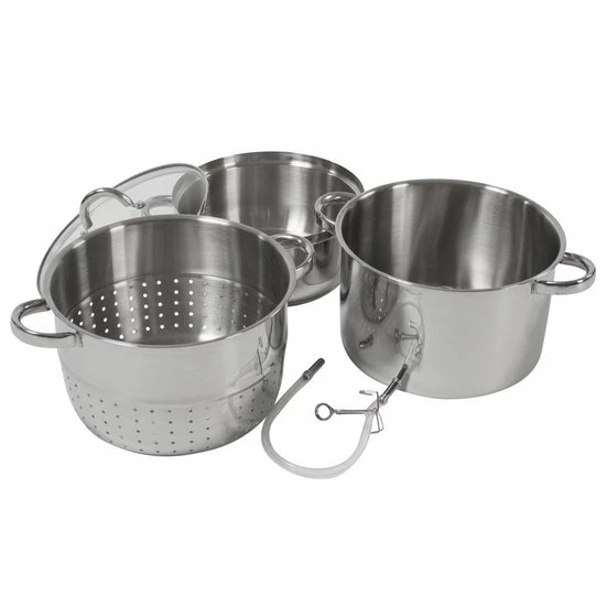 Tectake Stoomextractor - Ø 26 Cm - RVS - Inductie 8 Tectake Stoomextractor - Ø 26 Cm - RVS - Inductie - Afbeelding 6