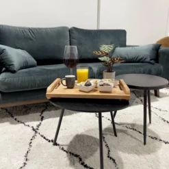 Industrial Living Dienblad - Rechthoek Met Handgreep - Hout 19 Industrial Living Dienblad - Rechthoek Met Handgreep - Hout -Maxwell & Williams winkel 550x550 328