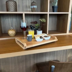 Industrial Living Dienblad - Rechthoek Met Handgreep - Hout 21 Industrial Living Dienblad - Rechthoek Met Handgreep - Hout -Maxwell & Williams winkel 550x550 329
