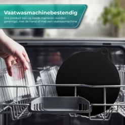 NexxTools Inductie Beschermer - 4 Stuks Zwart - Anti Slip Mat - Siliconen Mat - Inductiebeschermer - Pannen Onderzetter - Afdek Voor Kookplaat -Maxwell & Williams winkel 550x550 372