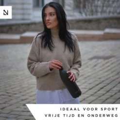 LARS NYSØM Roestvrijstalen Drinkfles 'Ivrig' 1000ml Nude -Maxwell & Williams winkel 550x550 375