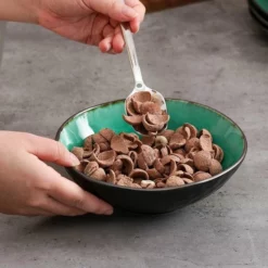 Merkloos Combiservies, 24-delig Coco Tafelservies Van Aardewerk, Raku Glazuur Effect Serviesset, Bevat Mueslikommen, Dessertborden En Dinerborden Voor 8 Personen In Vintage Look, Groen -Maxwell & Williams winkel 550x550 381