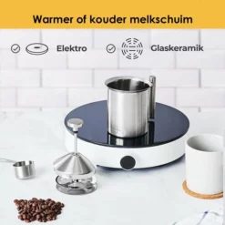 Silberthal - Melkopschuimer - Handmatige Melkopschuimer - 400 Ml - Zilver - Roestvrijstaal - Melkschuimer - Cadeau 15 Silberthal - Melkopschuimer - Handmatige Melkopschuimer - 400 Ml - Zilver - Roestvrijstaal - Melkschuimer - Cadeau -Maxwell & Williams winkel 550x550 407