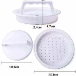 Merkloos Hamburgerpers - Hamburgermaker - BPA Vrij - BBQ Accesoires - Burger Press - Burger Smasher -Maxwell & Williams winkel 550x550 446