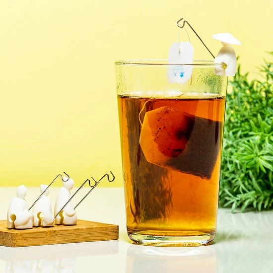 Kikkerland Theetip - Theezakje Houder - Fishermen Design 12 Kikkerland Theetip - Theezakje Houder - Fishermen Design - Afbeelding 10