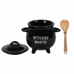 Something Different Soepkom Witches Broth Cauldron With Broom Spoon Zwart 9 Something Different Soepkom Witches Broth Cauldron With Broom Spoon Zwart -Maxwell & Williams winkel 550x550 486