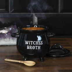 Something Different Soepkom Witches Broth Cauldron With Broom Spoon Zwart 10 Something Different Soepkom Witches Broth Cauldron With Broom Spoon Zwart -Maxwell & Williams winkel 550x550 487