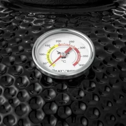 Merkloos The Meat Boys Compact - Keramische BBQ - 15 Inch Kamado - Tafelmodel - All Black Inclusief Platesetter En Regenhoes -Maxwell & Williams winkel 550x550 489