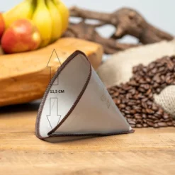 JOR Products® Koffiezetapparaat - Koffiefilterhouder - RVS Gaas - Koffiefilter - Duurzaam - 1-3 Kops Chemex - Hario -Maxwell & Williams winkel 550x550 509