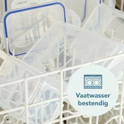 Lock&Lock Botervloot Met Deksel - Set Van 2 Stuks - 460 Ml - Transparant -Maxwell & Williams winkel 550x550 513