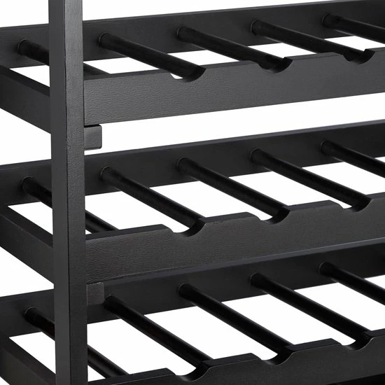 Relaxdays Wijnrek - 4 Etages - 20 Flessen - Hout 8 Relaxdays Wijnrek - 4 Etages - 20 Flessen - Hout - Afbeelding 6