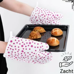 Tavas Sevilya Ovenwant Met Pannenlap Vepakt - Paarse Stippels Katoen, Thermolite Hittebestendig Tot 200°C Set Van 2 | Pannenlappen En Ovenwanten Set Ovenhandschoenen 17 Tavas Sevilya Ovenwant Met Pannenlap Vepakt - Paarse Stippels Katoen, Thermolite Hittebestendig Tot 200°C Set Van 2 | Pannenlappen En Ovenwanten Set Ovenhandschoenen -Maxwell & Williams winkel 550x550 53