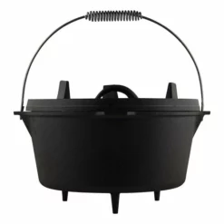 Dutch Oven 9Qt - 7,6 Liter - The Windmill - 3-delig - Gietijzer Braadpan - Zwart -Maxwell & Williams winkel 550x550 538
