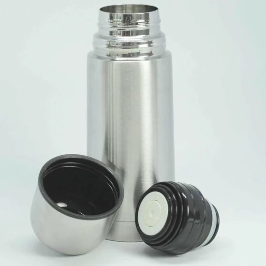 A3 Baby & Kids A3 Baby En Kids Thermosfles RVS Zilver 350 Ml 4 A3 Baby & Kids A3 Baby En Kids Thermosfles RVS Zilver 350 Ml - Afbeelding 2