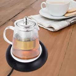 Wehl Products Cup Warmer Met USB Aansluiting - Dark Design - Geschikt Voor Bekers En Glazen - Mok Warmer - Houd Uw Drinken Ca. 70℃ - Verwarmende Onderzetter - Thuiswerken – Relatiegeschenk - Kopjeswarmer - Mug Warmer - Onderzetter – Koffie Warmer – Thee Warmer – -Maxwell & Williams winkel 550x550 570