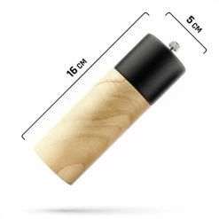 Homeon Peper En Zoutmolen Set - Pepermolen En Zoutmolen - 2 Stuks - Rubberhout - Kleur: Hout/zwart 19 Homeon Peper En Zoutmolen Set - Pepermolen En Zoutmolen - 2 Stuks - Rubberhout - Kleur: Hout/zwart -Maxwell & Williams winkel 550x550 583