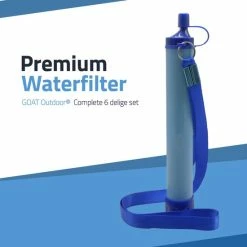 Alternative view of GOAT Outdoor® GOAT Outdoor Personal Waterfilter Straw - Complete Set - Water Filter - Survival - BPA-vrij